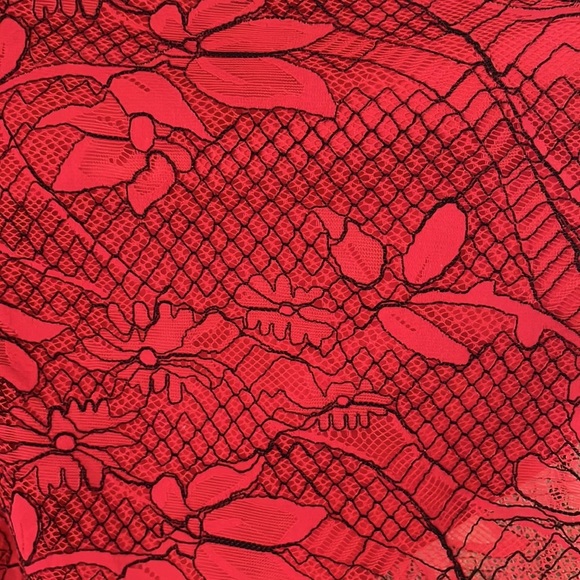 Mossman “You’re So Vain” Red Midi Cocktail Dress - Picture 8 of 8